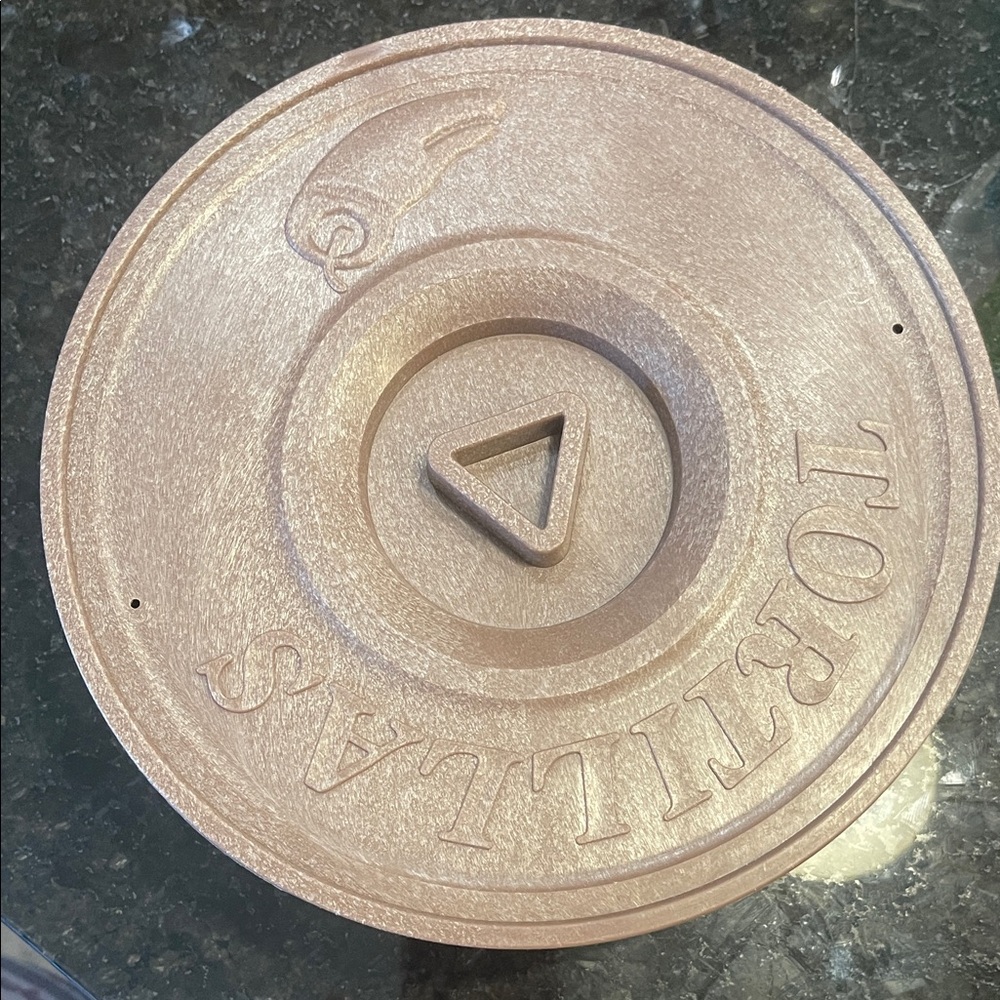 Tortilla warmer with clay stone 
for Home Kitchens